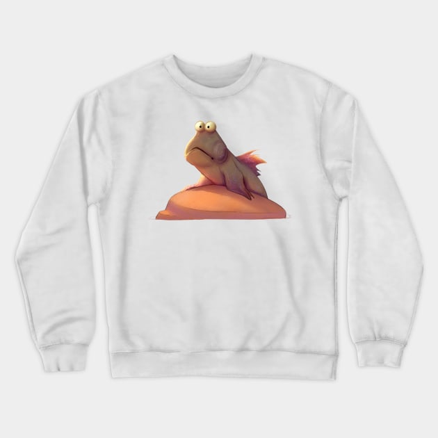 Mudskipper Crewneck Sweatshirt by PaulaBS